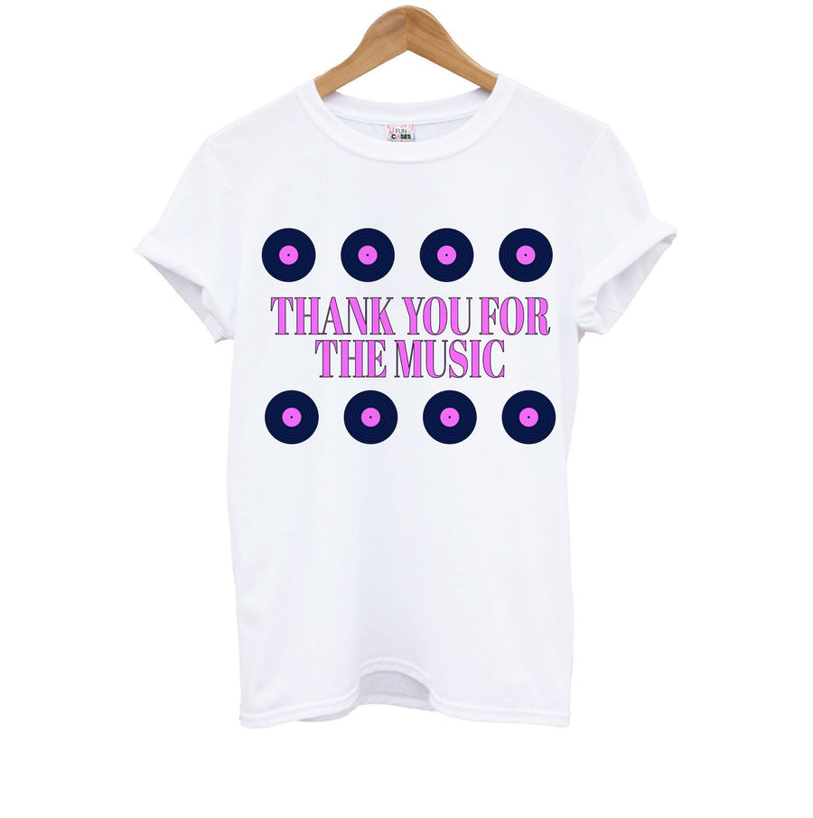 Thank You For The Music - Mamma Mia Kids T-Shirt