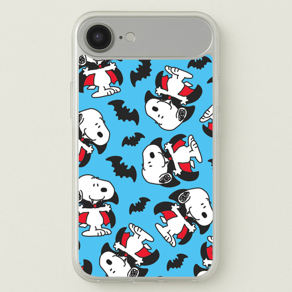 Cartoon Beagle Vampire And Bats Pattern iPhone 17 Air Case