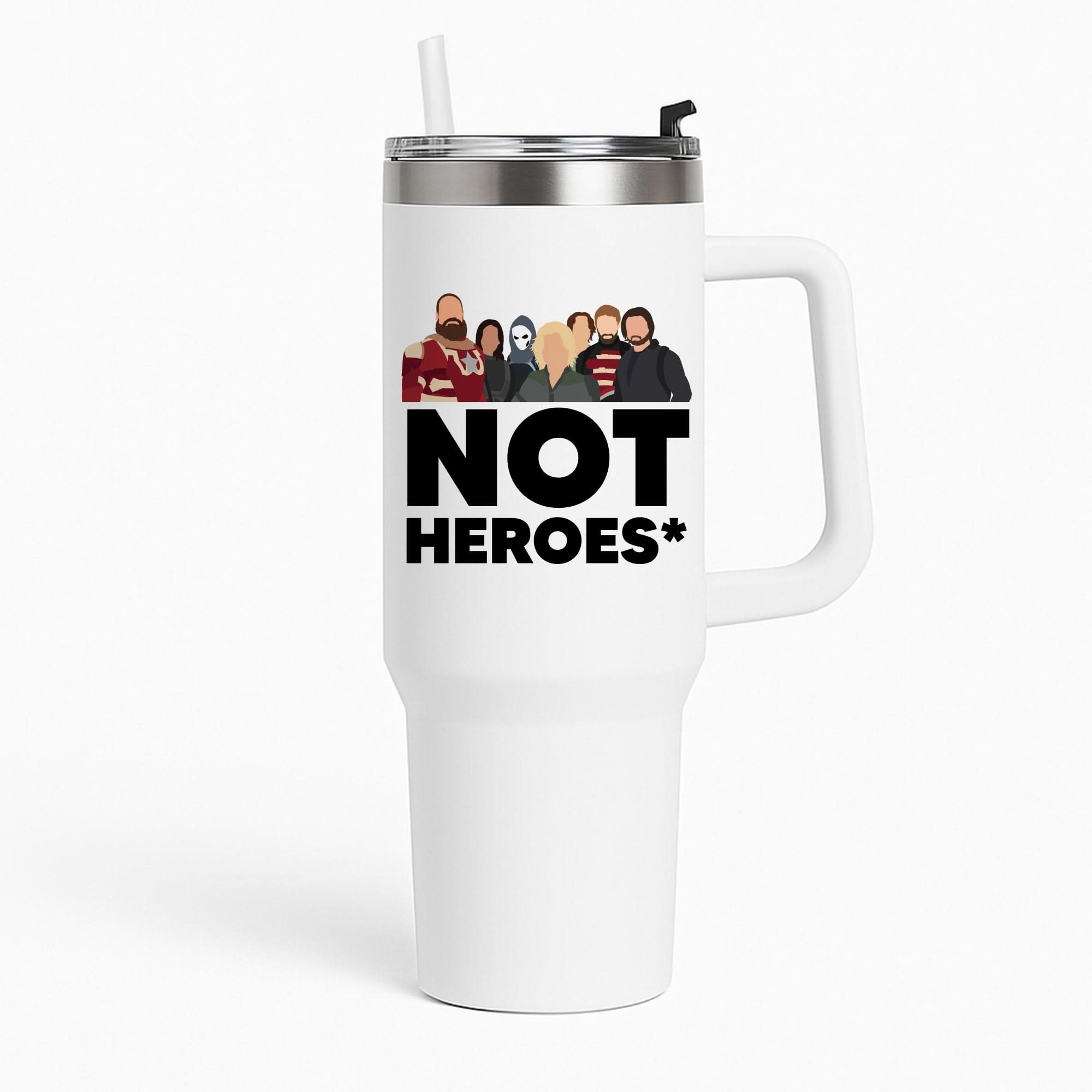 Not Heroes Tumbler