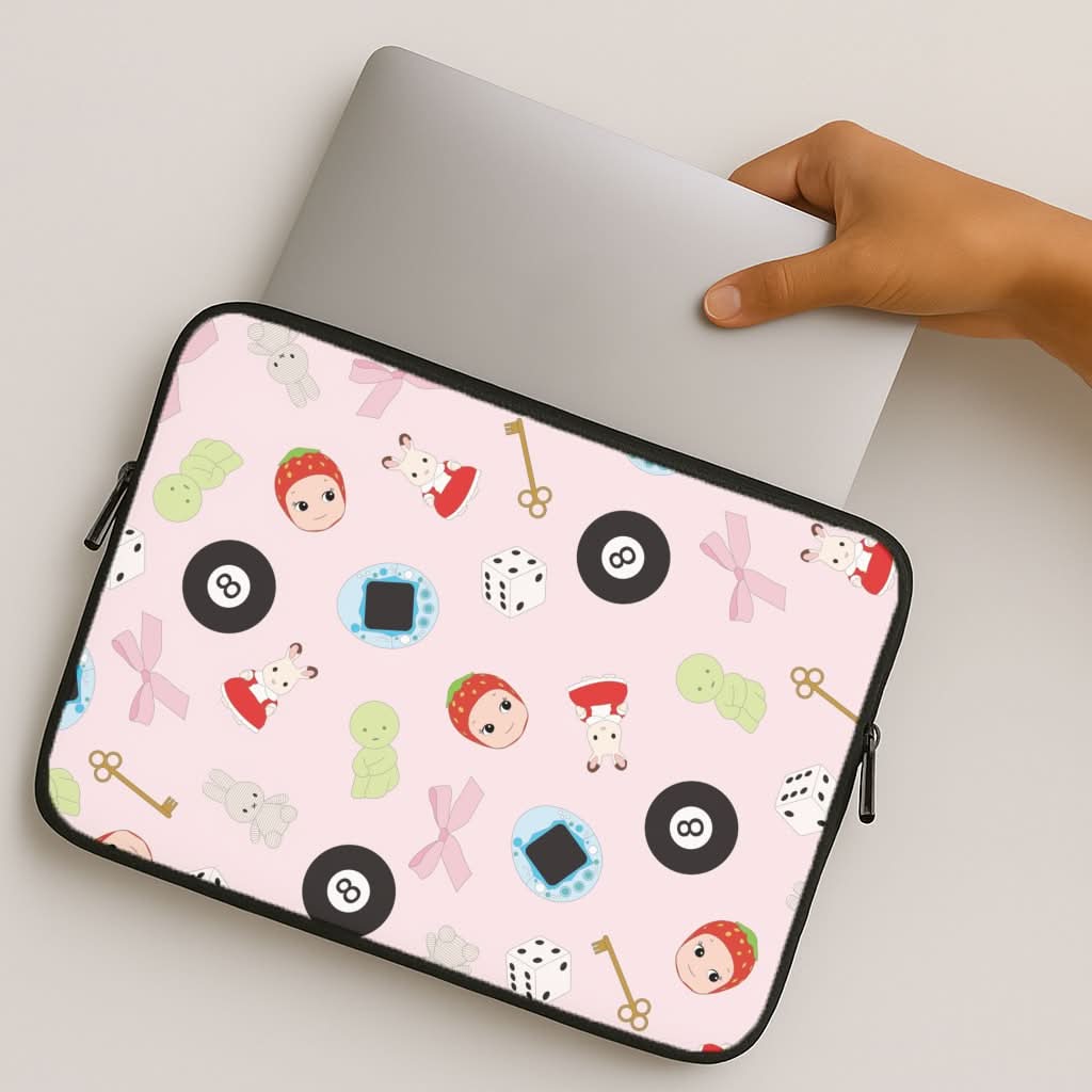 Trinkets Pattern MacBook Cover