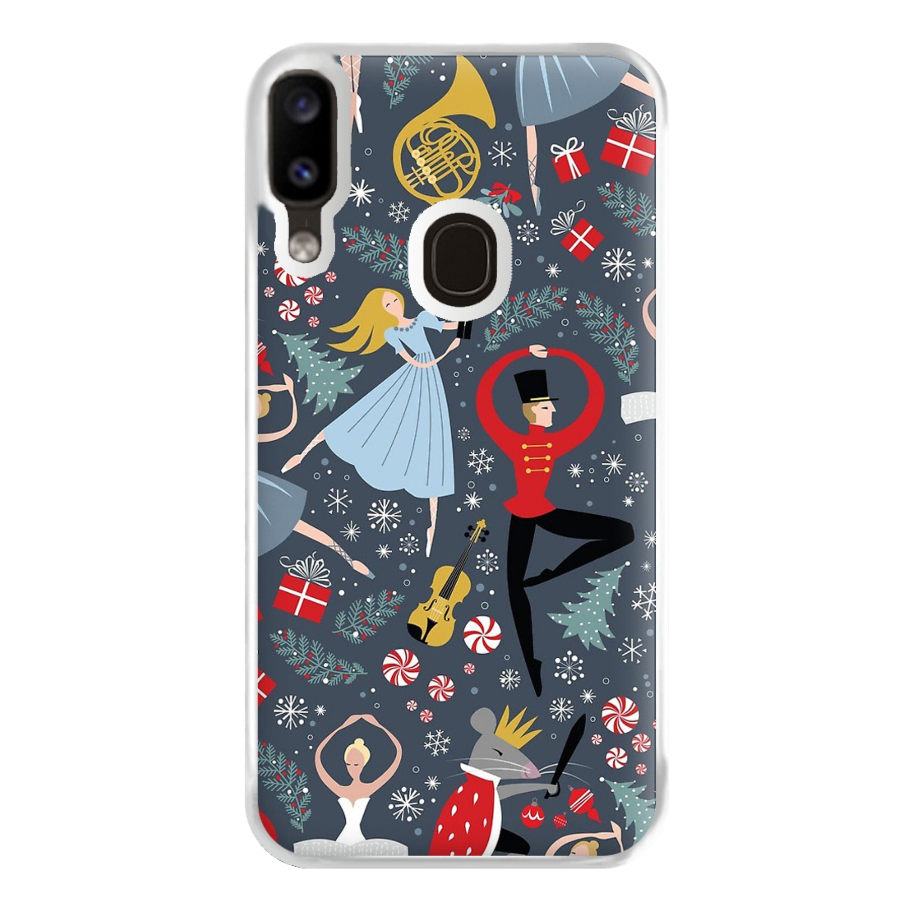 Nutcracker Ballet Pattern - Christmas Phone Case