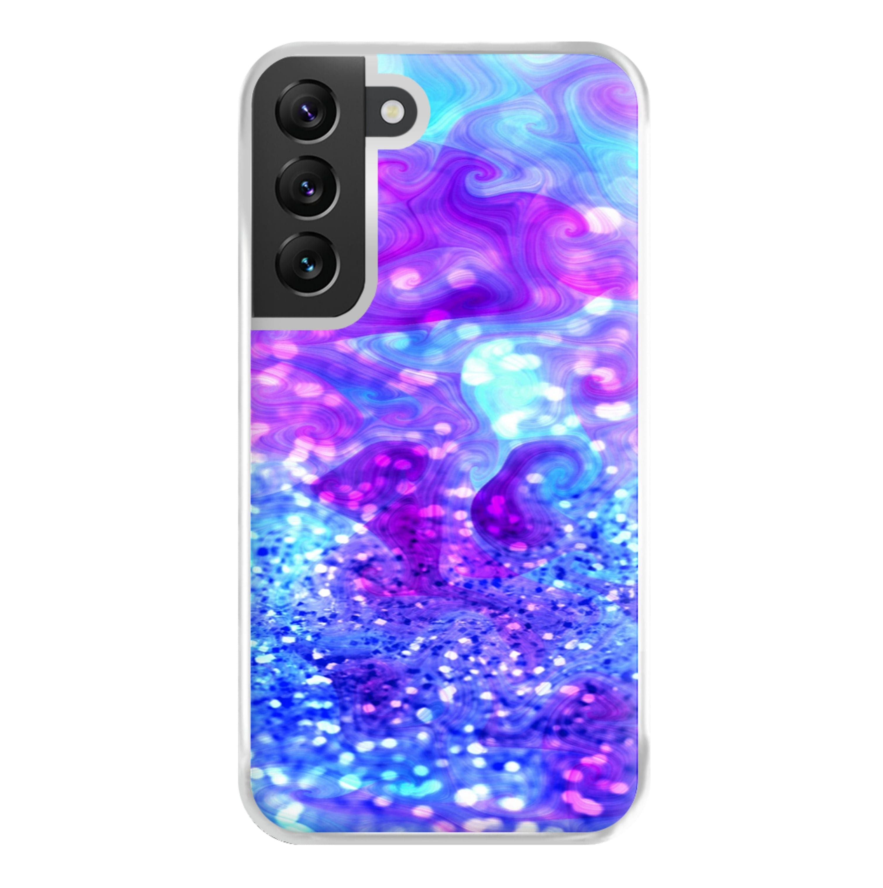 Glitter Swirl, Tumblr Stlye Phone Case