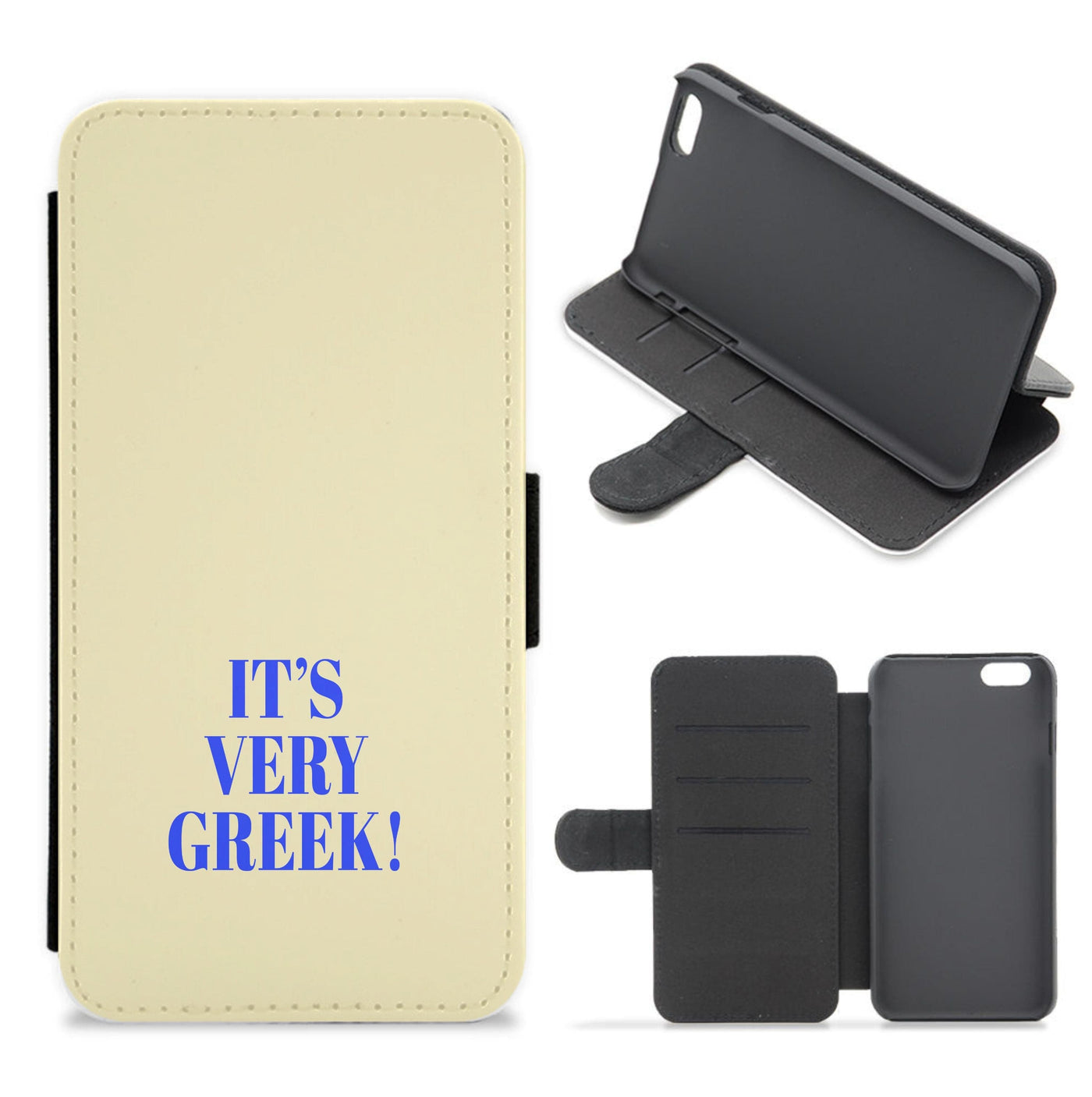 It's Very Greek! - Mamma Mia Flip / Wallet Phone Case