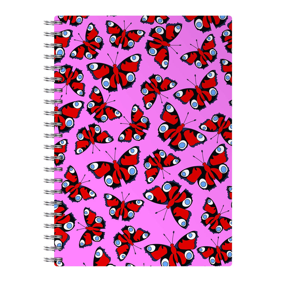 Red Butterfly - Butterfly Patterns Notebook