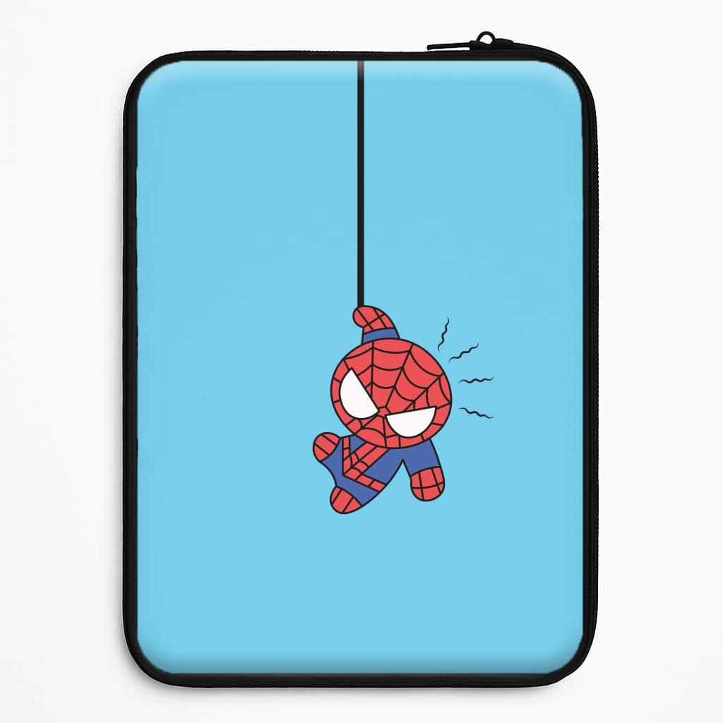 Blue Hanging Spider Hero Universal Laptop Sleeve