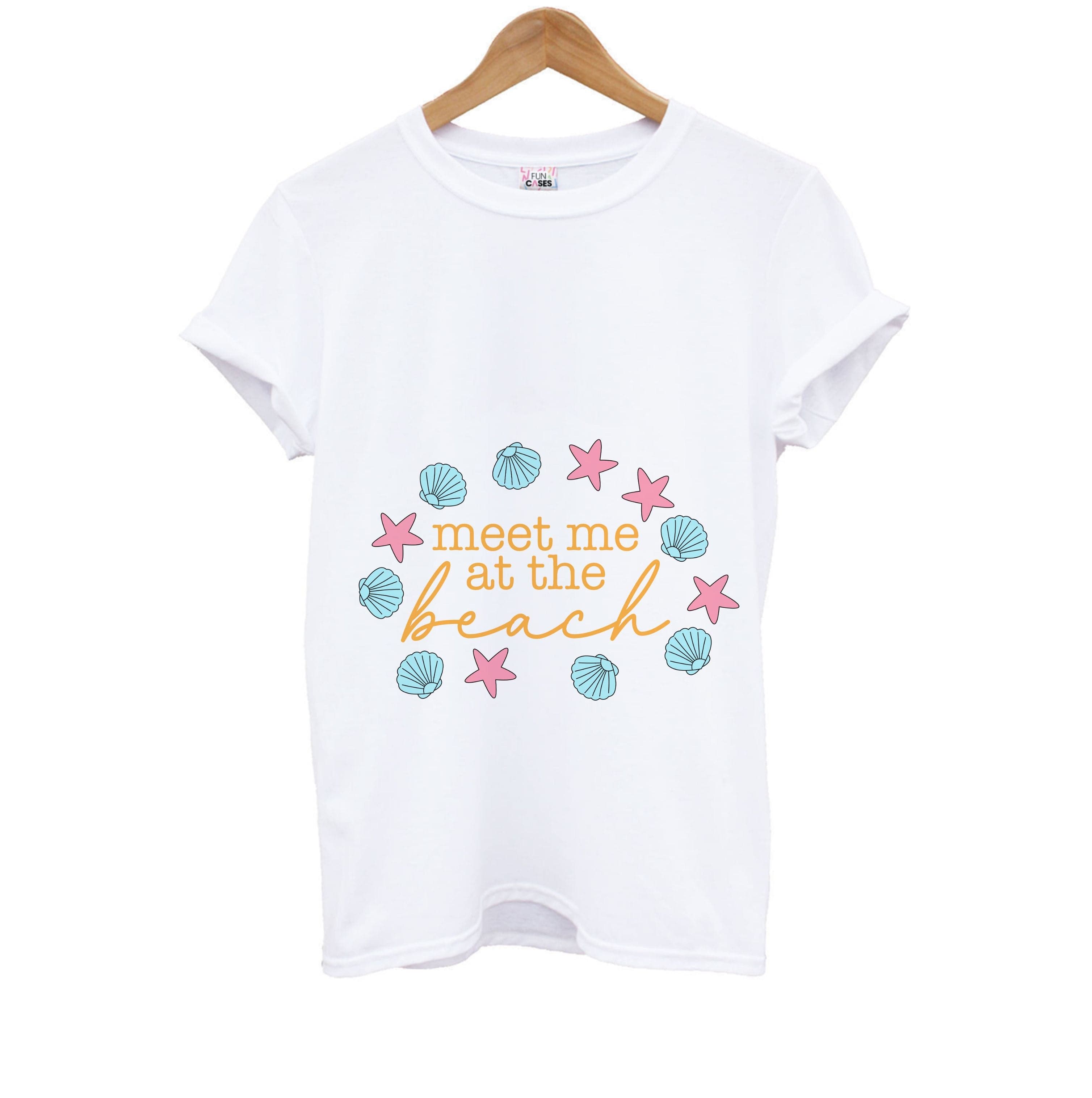 Meet Me At The Beach - Summer Kids T-Shirt