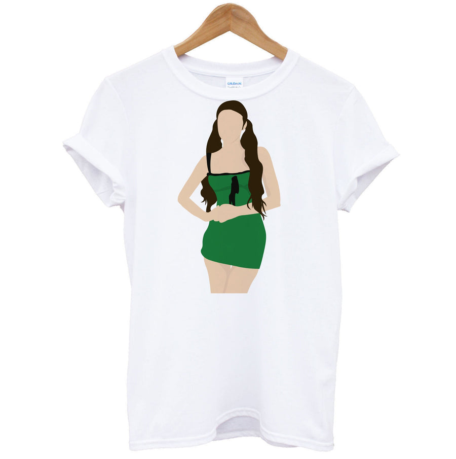 Green Dress - Olivia T-Shirt