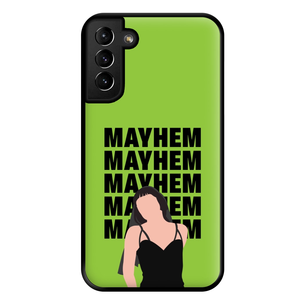 Neon Green Mayhem Galaxy S21 Case