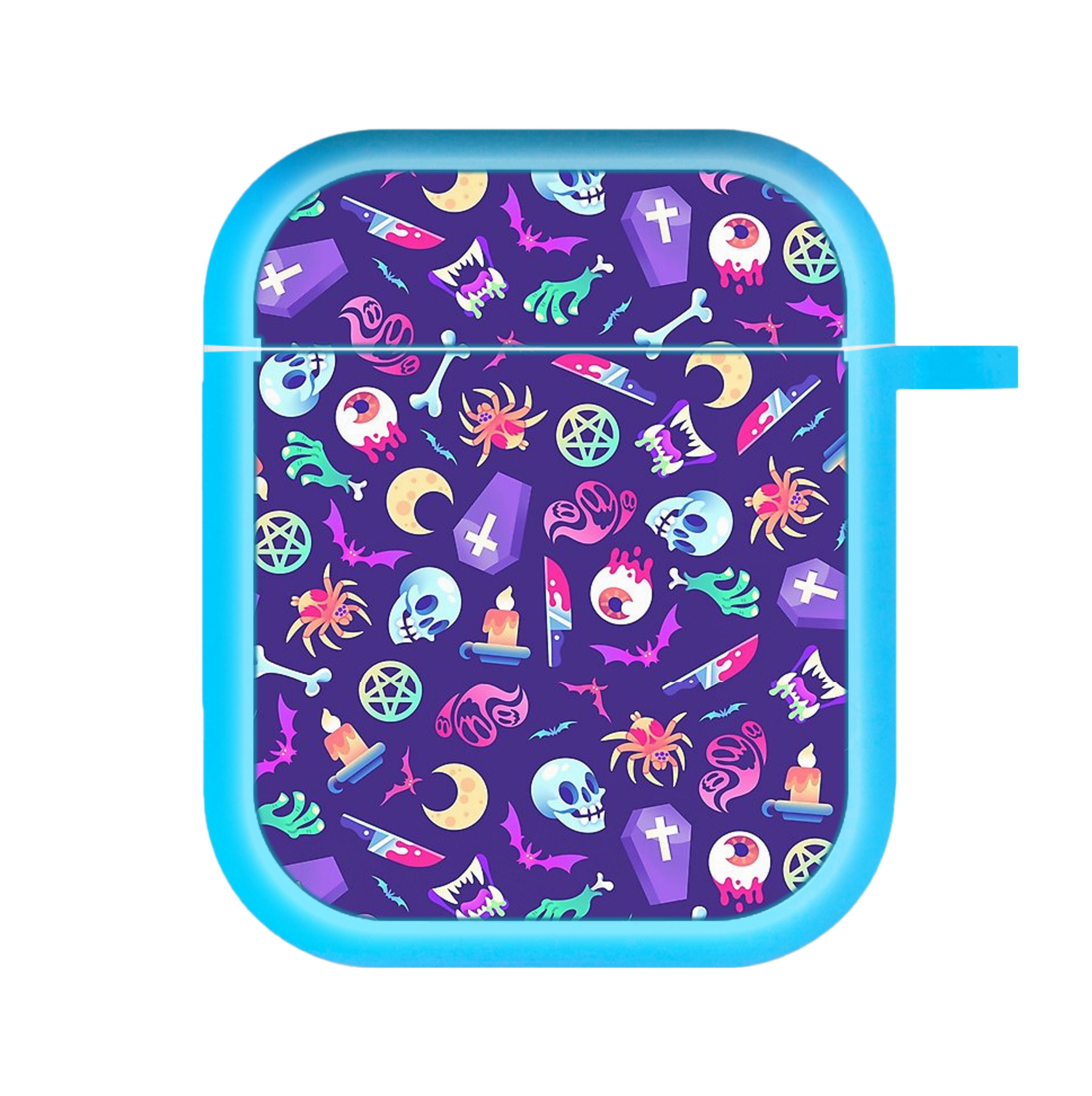 Horroriffic Halloween Pattern AirPods Case