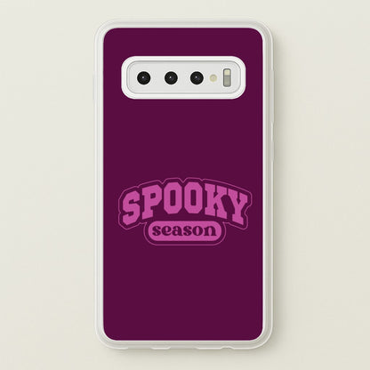 Spooky Season Varsity Galaxy S10 Plus Case