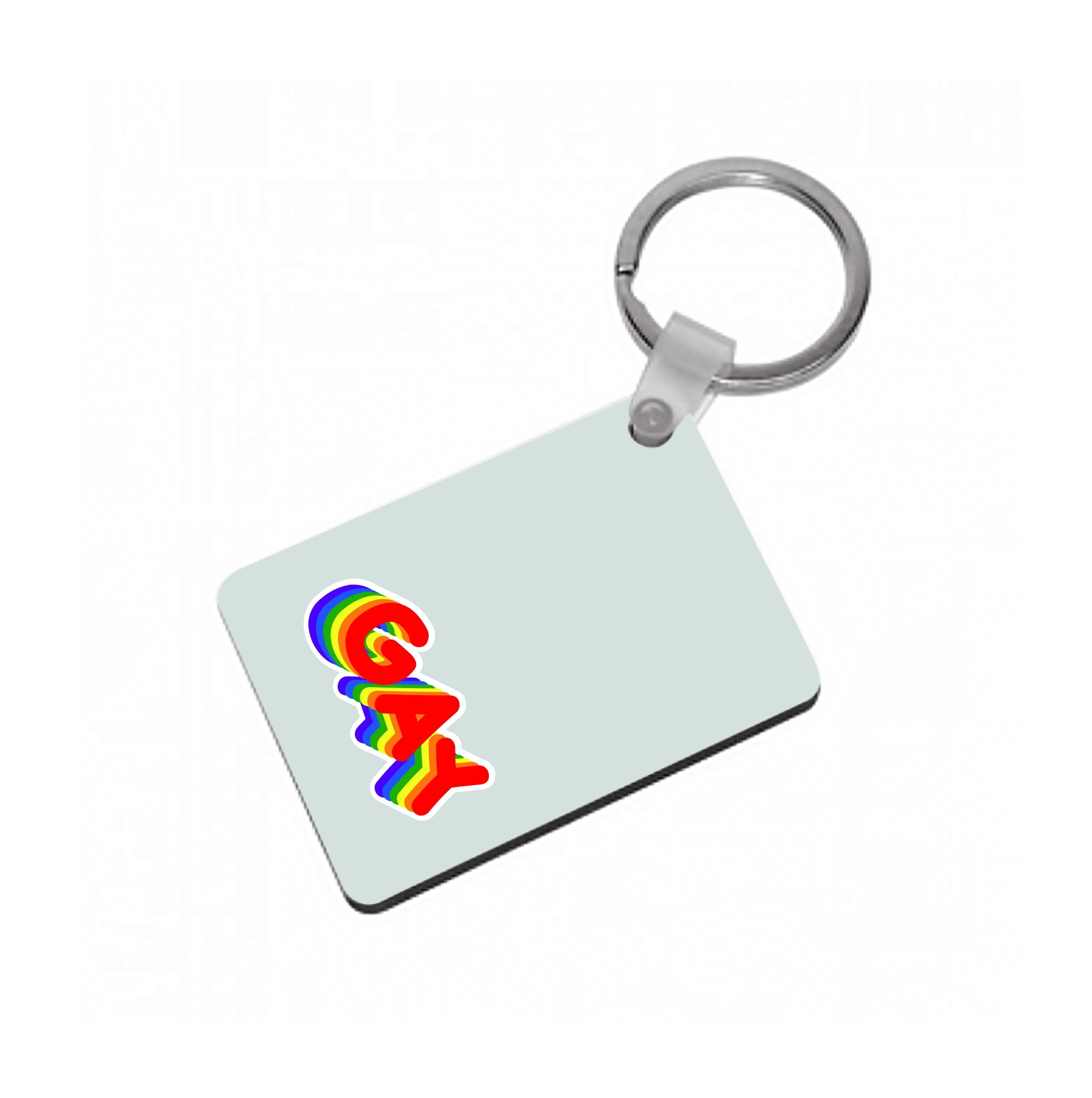 Gay Rainbow - Pride Keyring