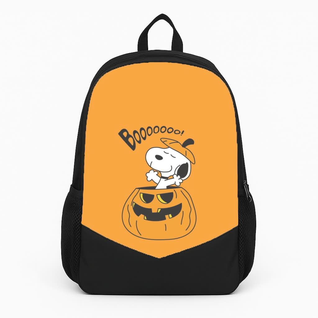 Cartoon Beagle Pumpkin Backpack