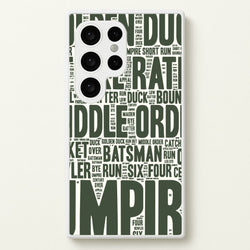 Cricket Wordscape Galaxy S24 Ultra Case