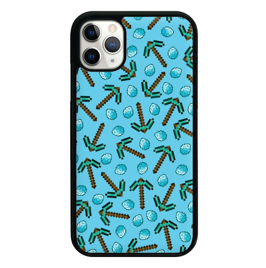 Diamond Axe Pattern Phone Case