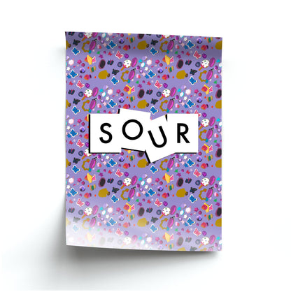 Sour Pattern - Olivia Poster