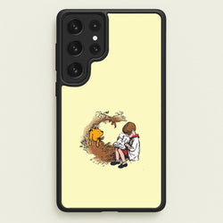 Winnie And Christopher In A Tree Galaxy S23 Ultra Case
