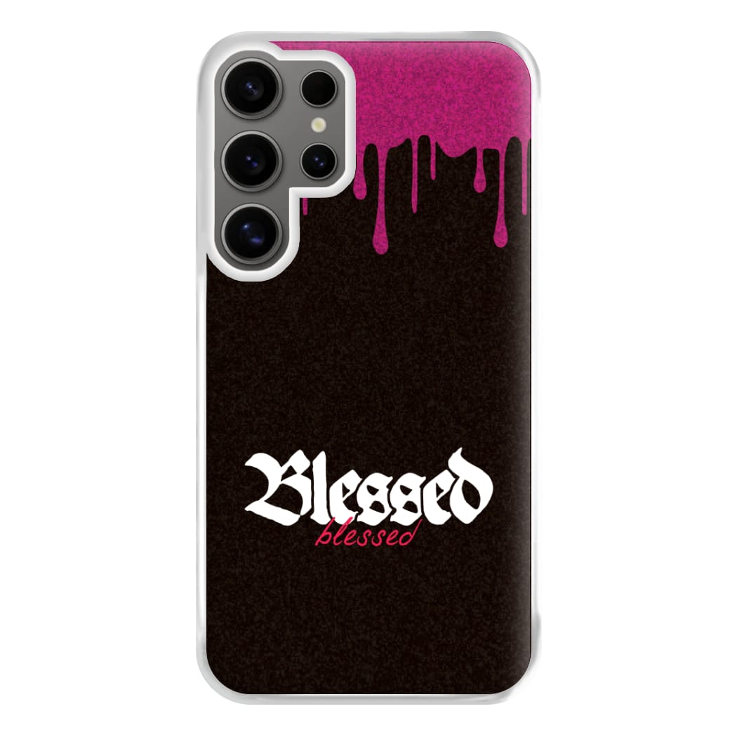 Glitter Blessed Galaxy S24 Ultra Case