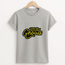 Let's Go Ghouls Unisex Grey T-Shirt