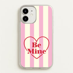 Be Mine Stripey iPhone 12 / 12 Pro Case