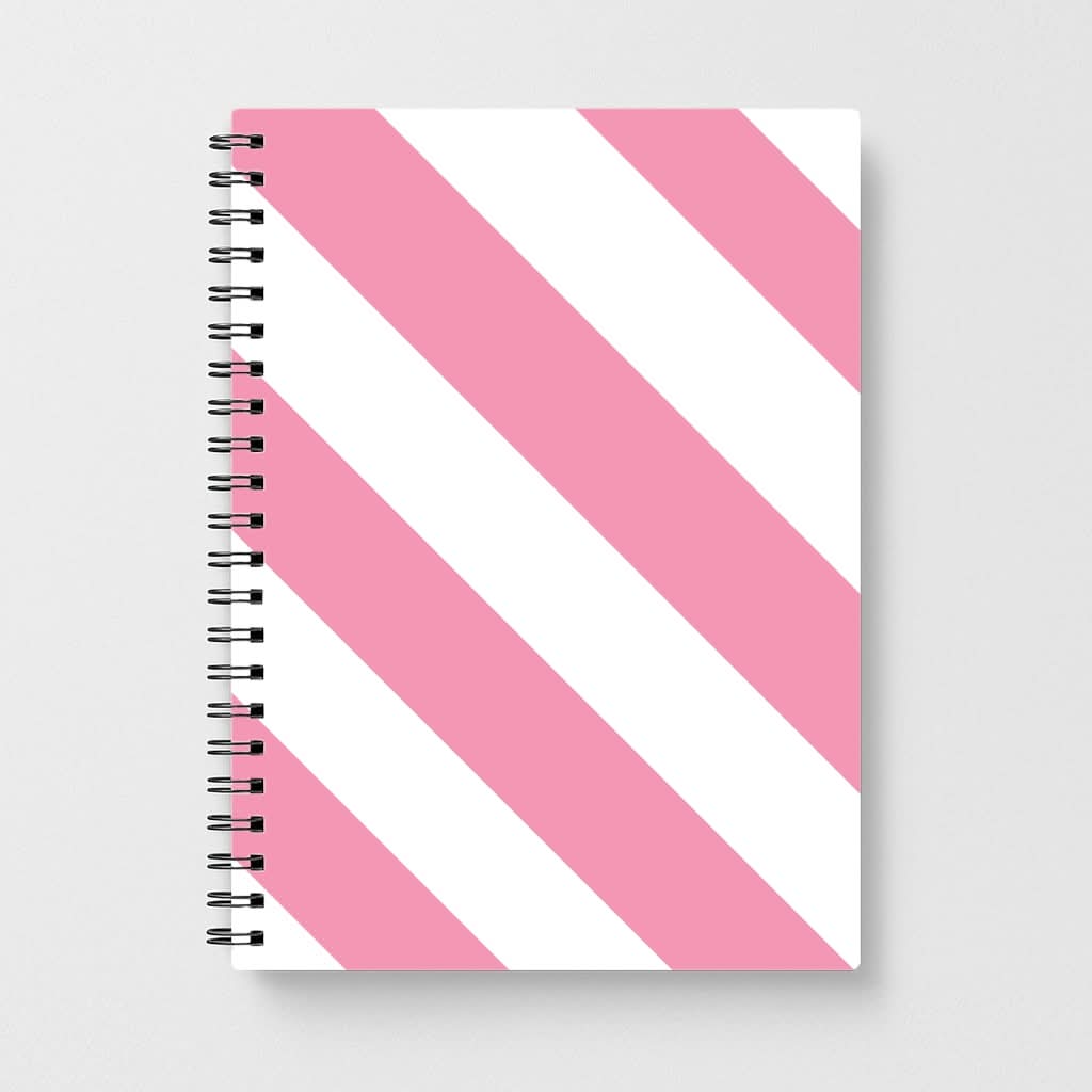 Candy Cane Stripes Notebook