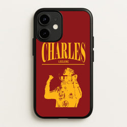Charles Red And Gold iPhone 12 / 12 Pro Case