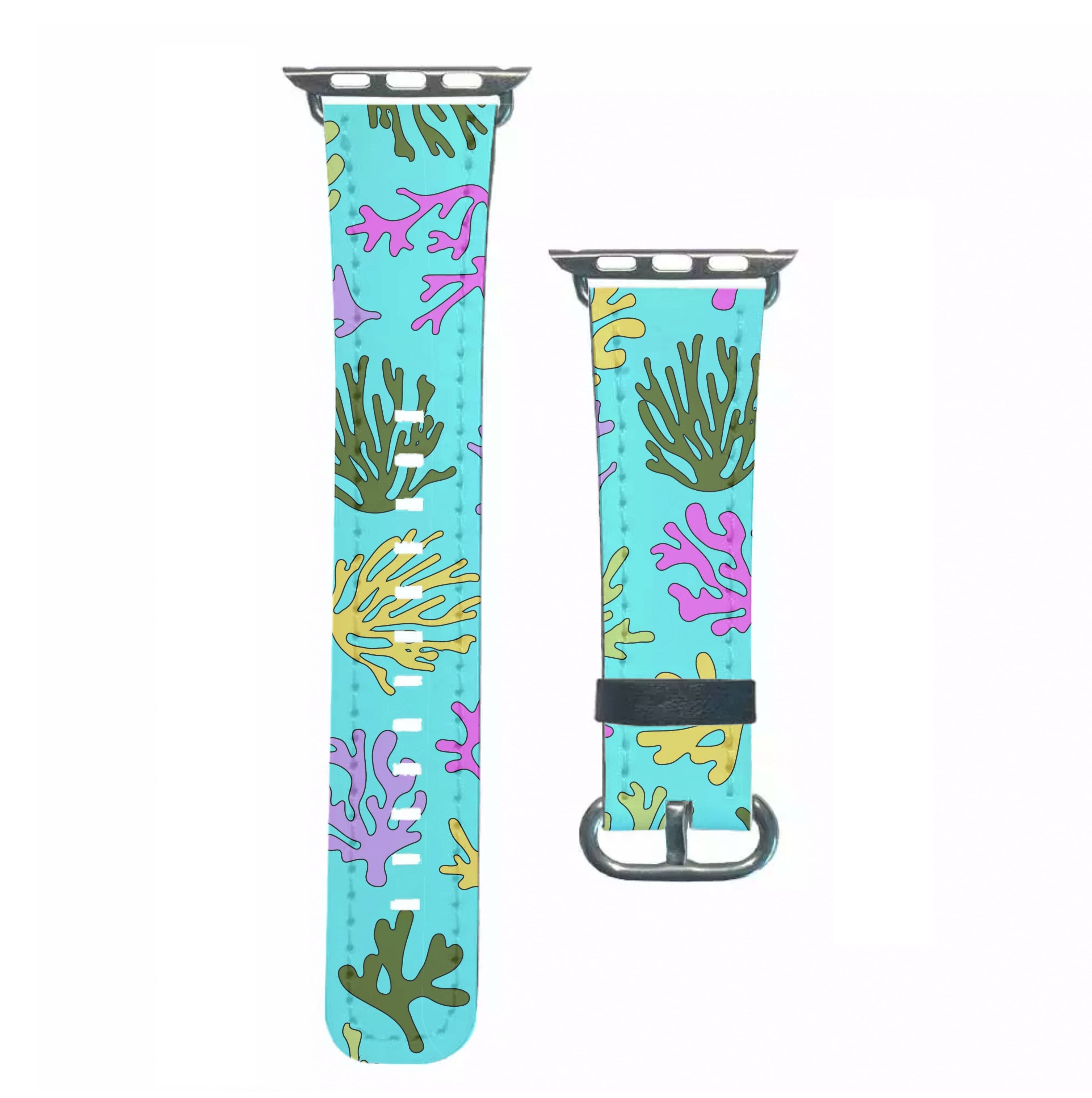 Coral Pattern - Sealife Apple Watch Strap