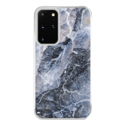 Grey and White Marble Phone Case