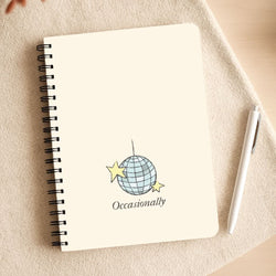 Ocasionally Discoball Notepad