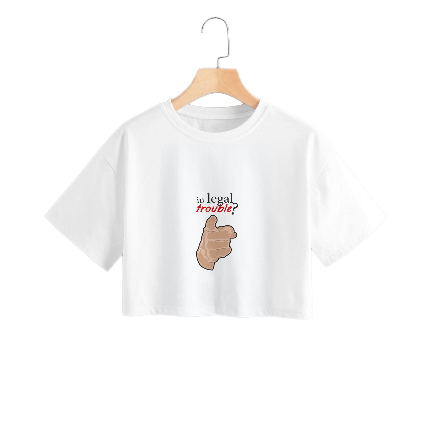 In Legal Trouble? - Better Call Saul Crop Top