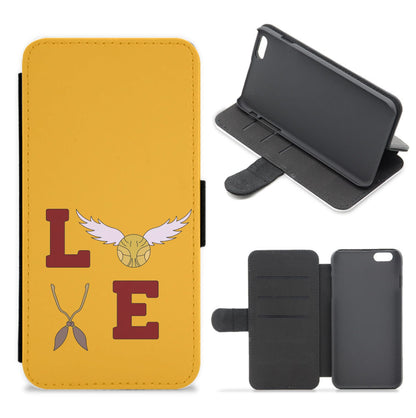 Love Quidditch Flip / Wallet Phone Case