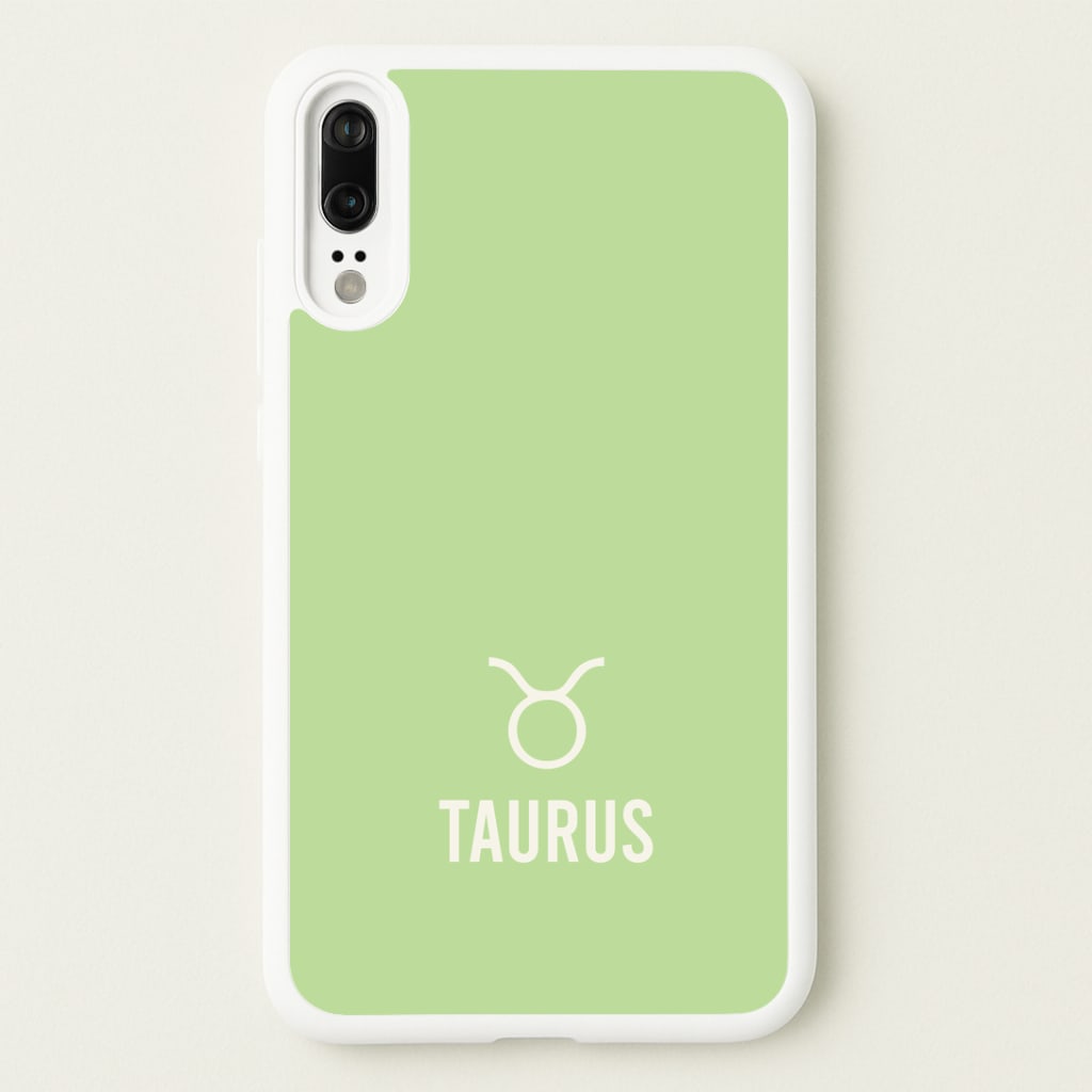 Taurus Pastel Zodiac Huawei P20 Case