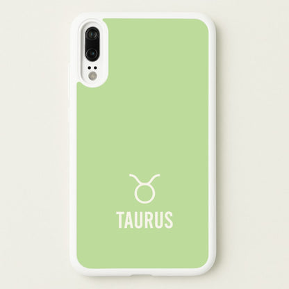 Taurus Pastel Zodiac Huawei P20 Case