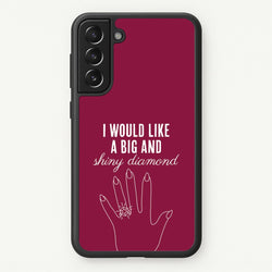 Shiny Diamond Galaxy S22 Case