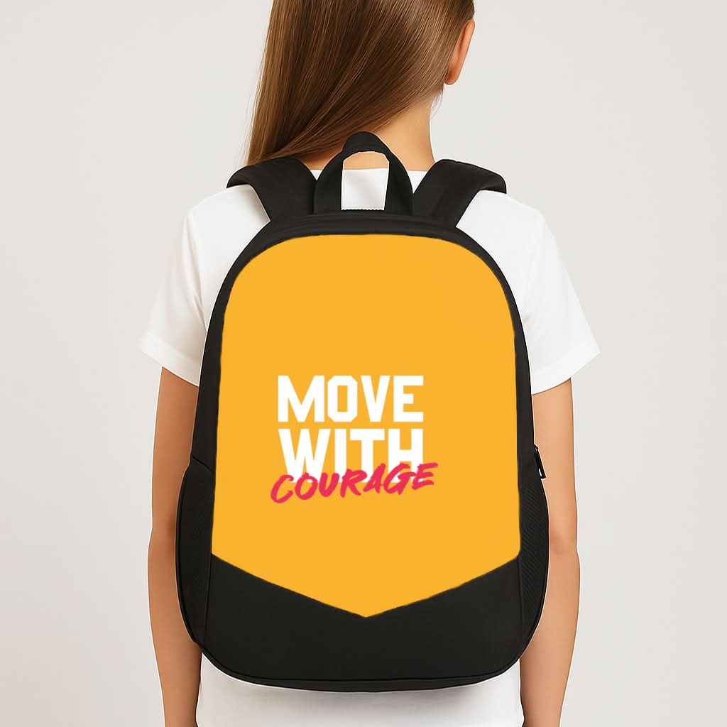 Move With Courage School Bag