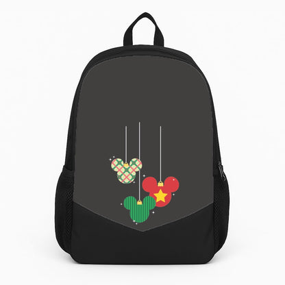 Cartoon Mouse Hanging Baubles Backpack
