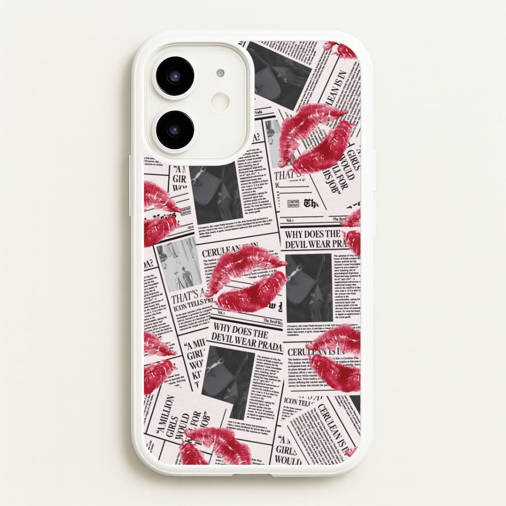 Front Page Kisses iPhone 12 / 12 Pro Case