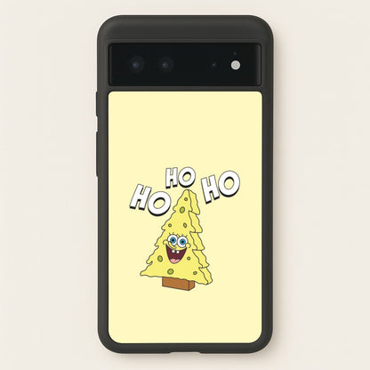Christmas Tree Cartoon Sponge Google Pixel 6 Case