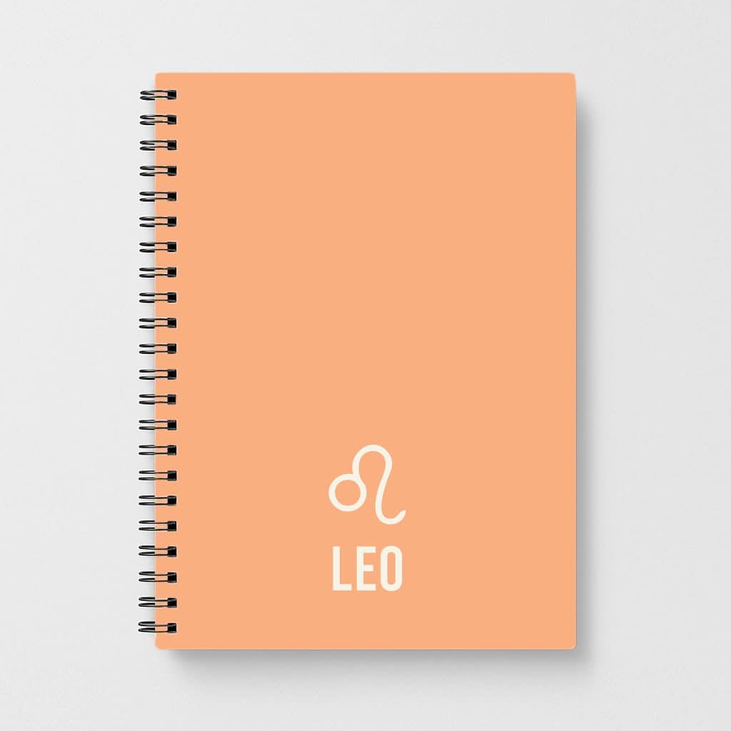 Leo Pastel Zodiac Notebook