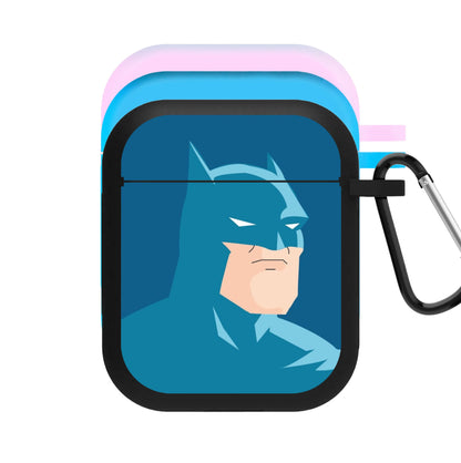 Blue Bat Superhero AirPods Case