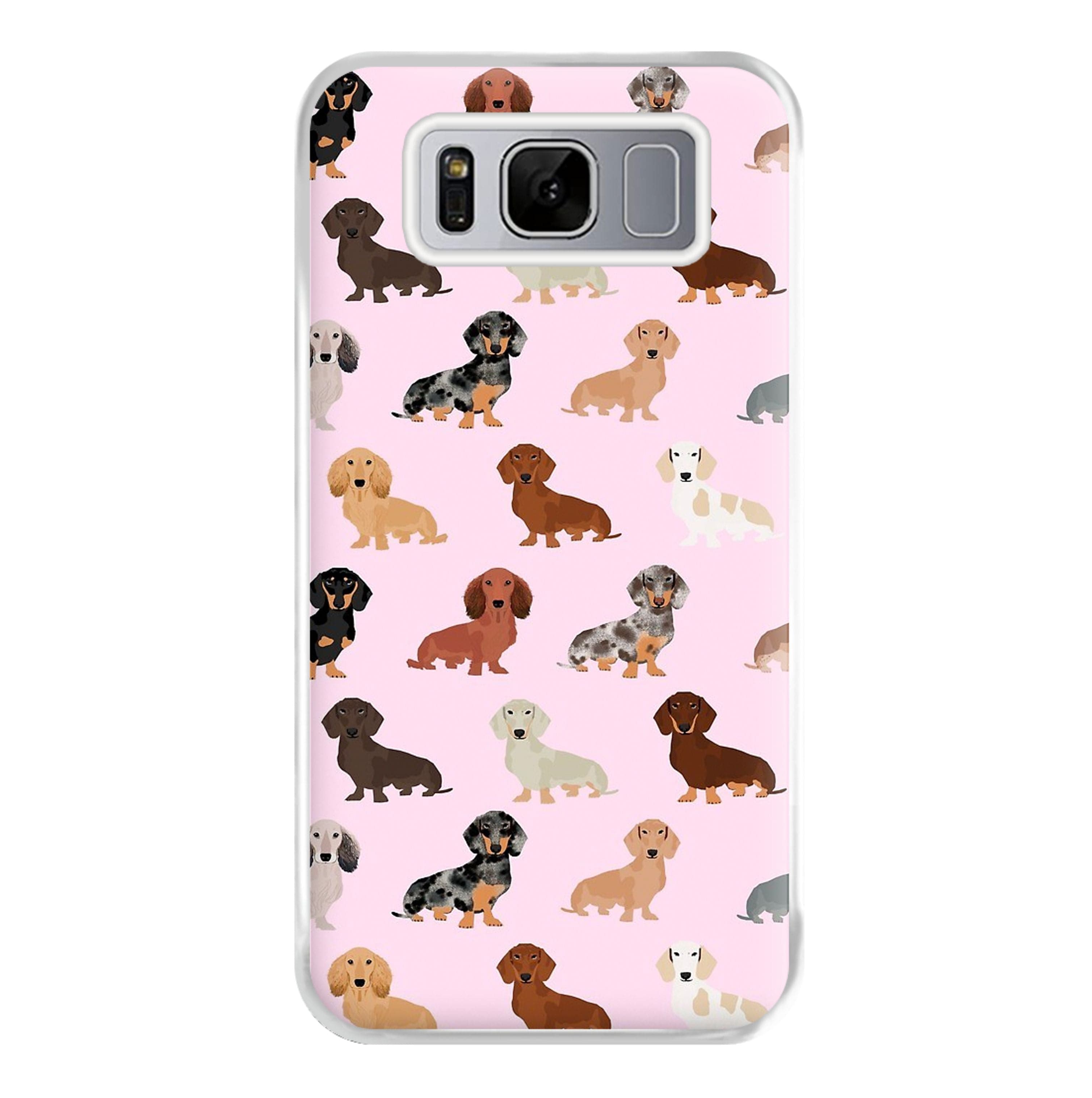 Dachshund Breed Pattern Phone Case