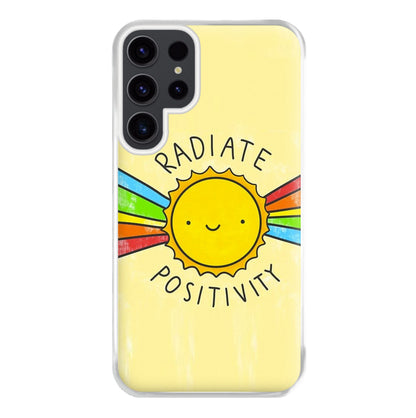 Radiate Positivity Sunshine - Positivity Phone Case