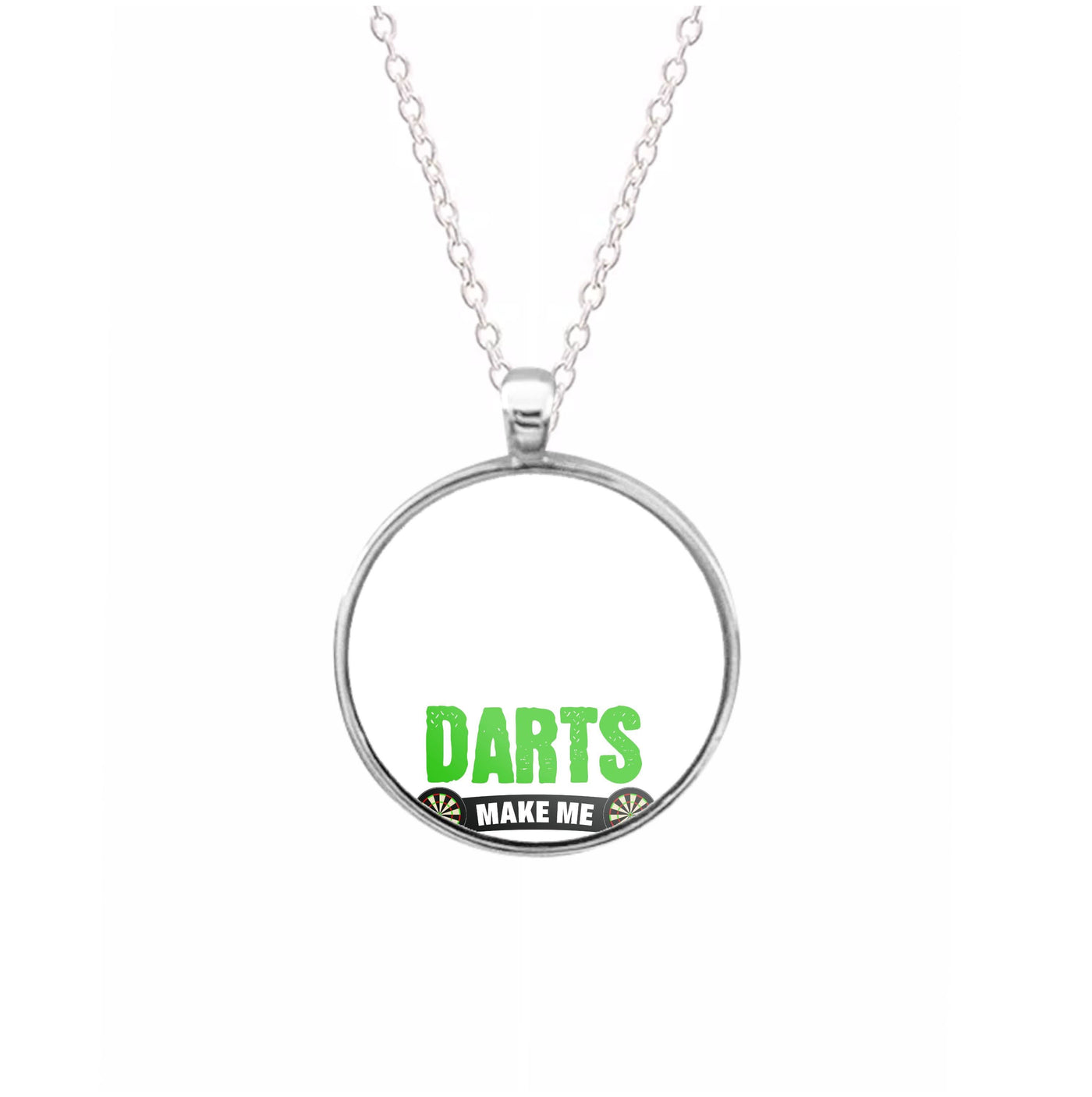 Darts Make Me Happy Necklace