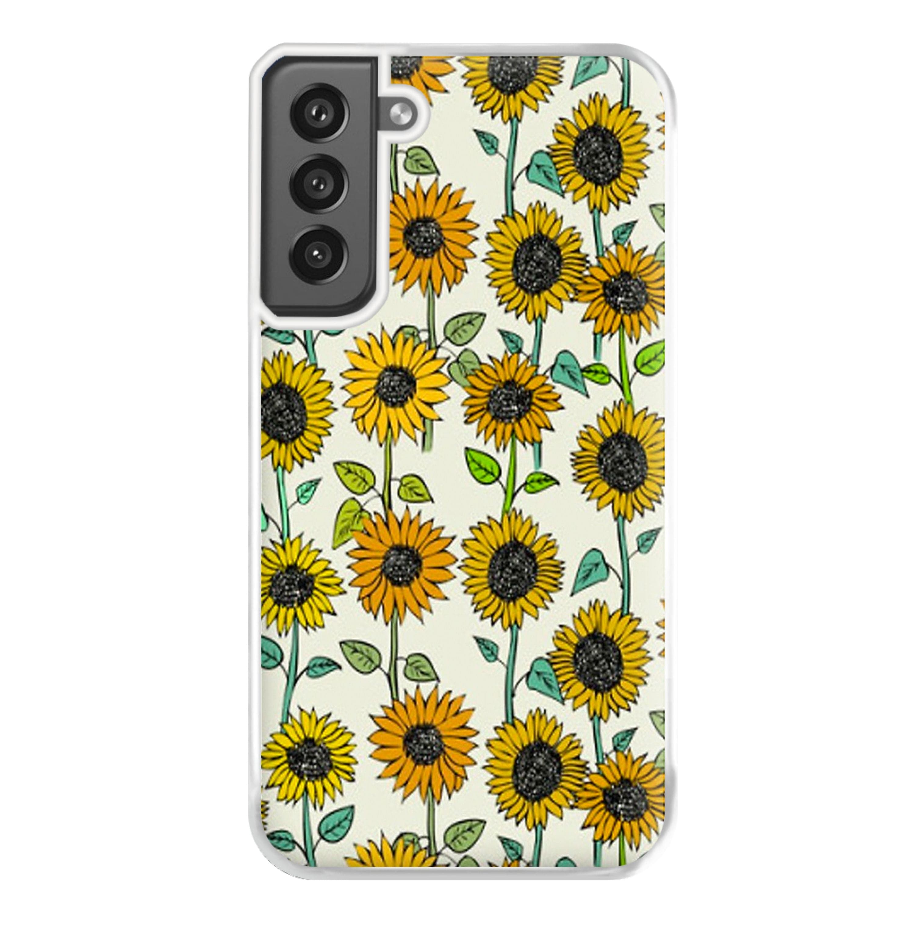 Painted Sunflowers Phone Case