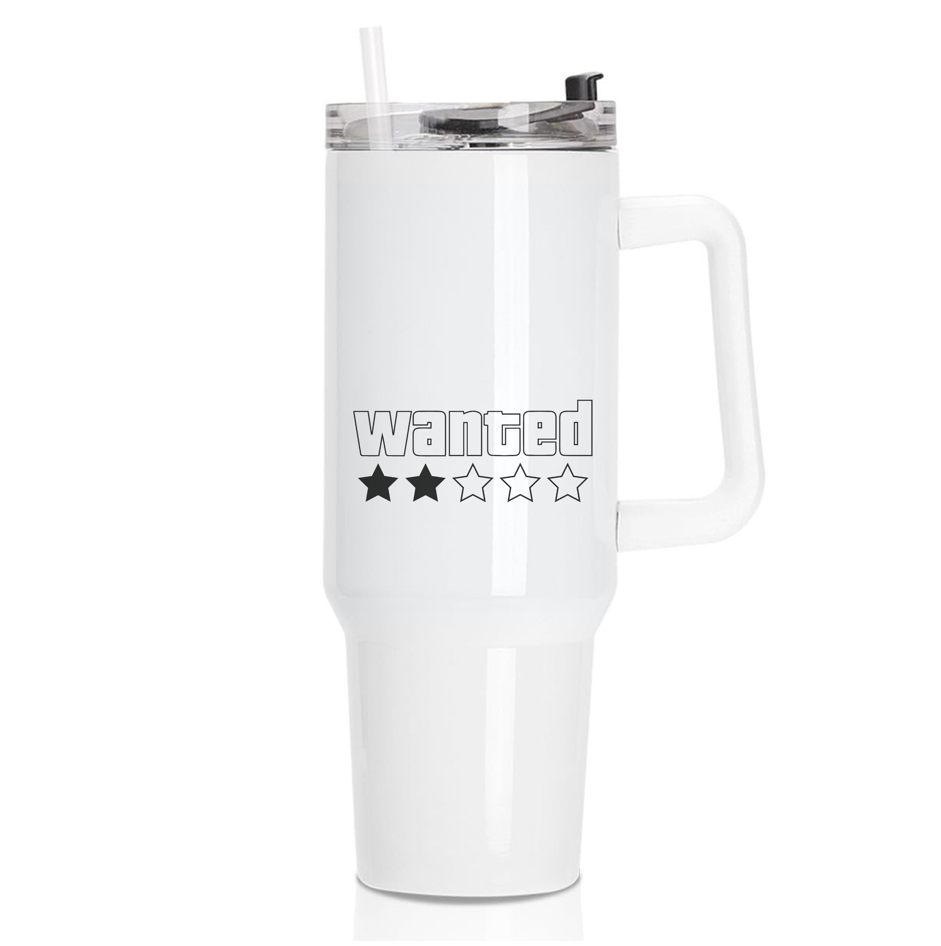 Wanted - Video Game Tumbler