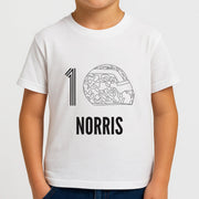 Norris Helmet 2026 Kids T-Shirt 4