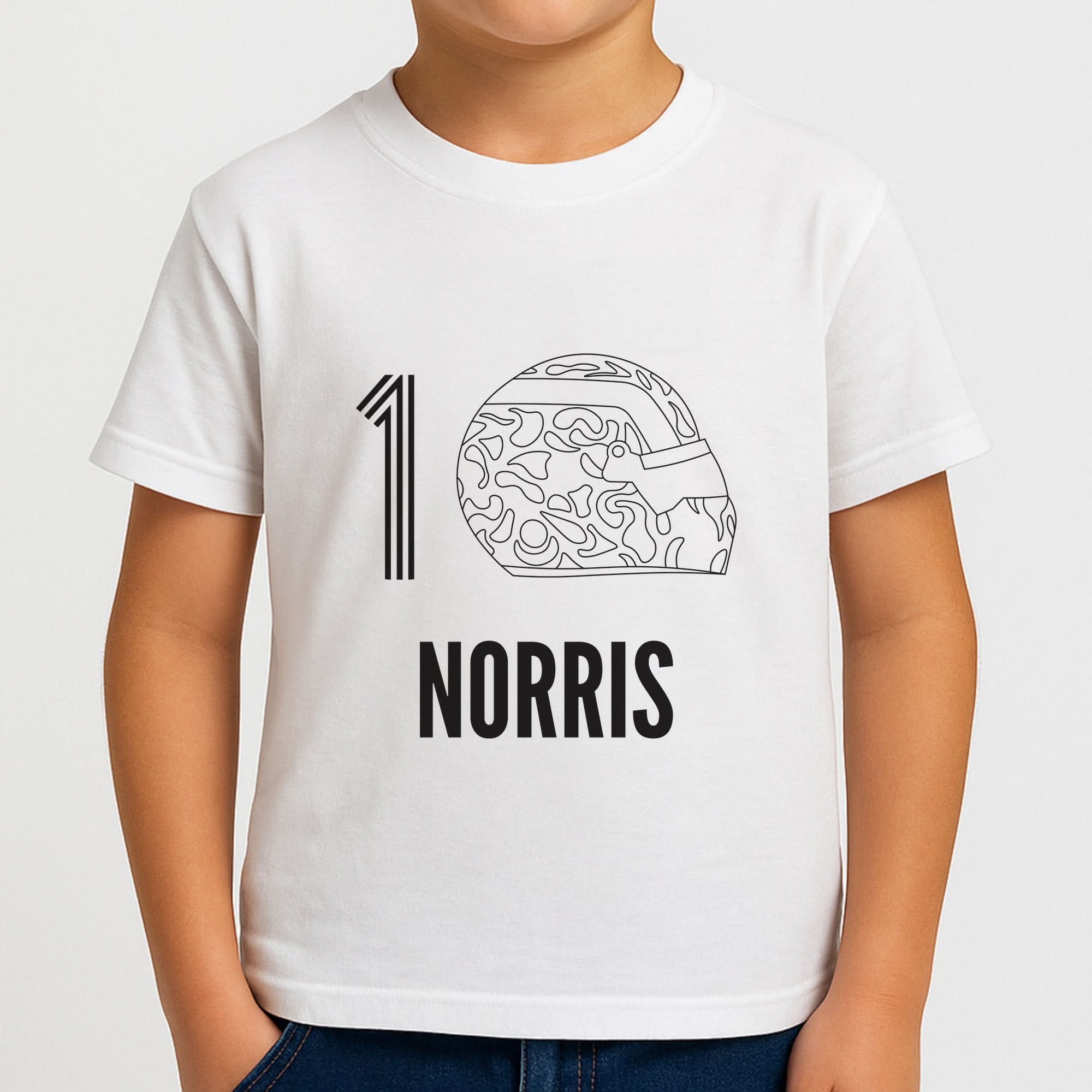 Norris Helmet 2026 Boys T-Shirt