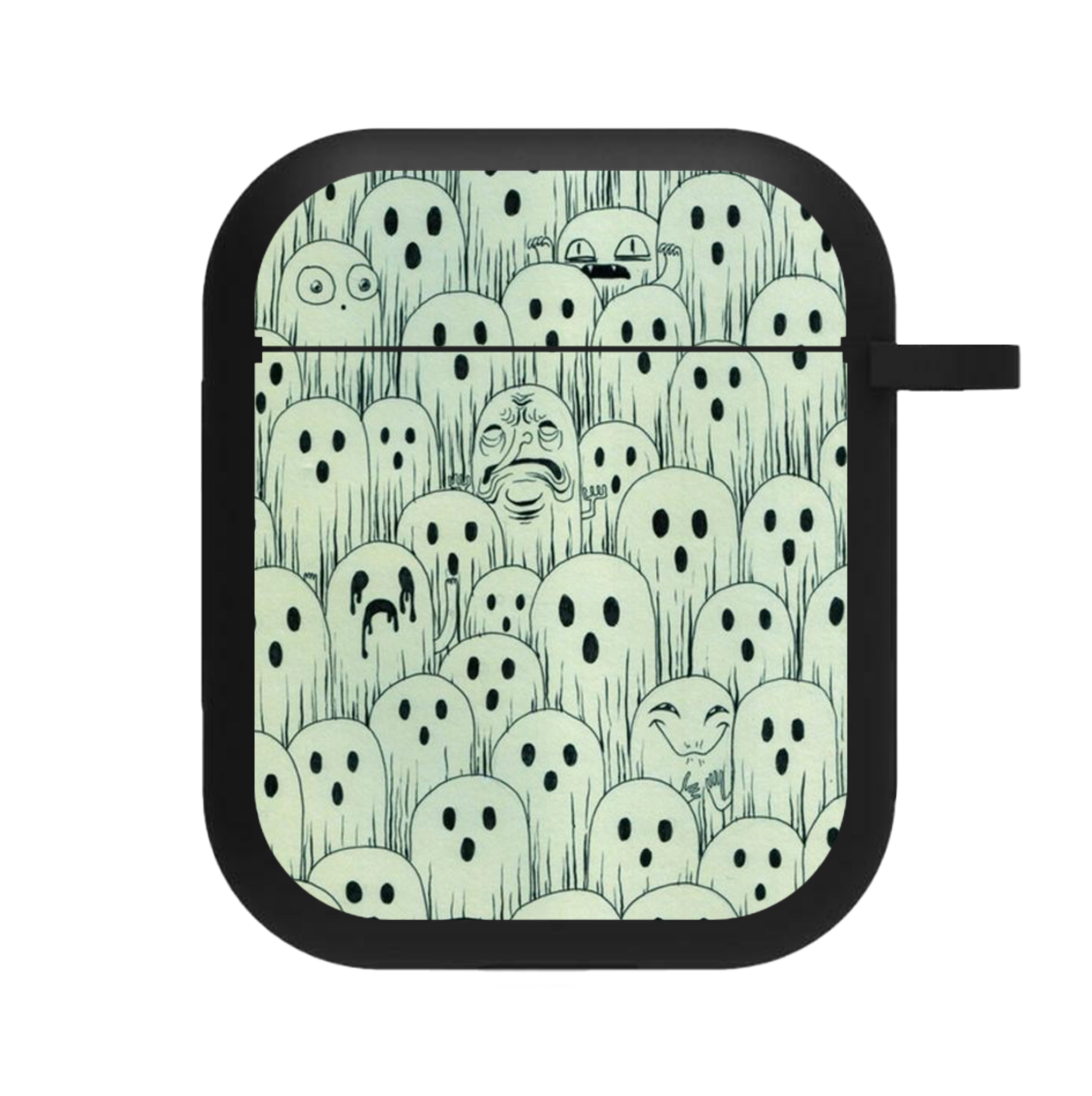 Droopy Ghost Pattern AirPods Case