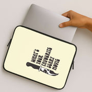 What's Your Favourite Scary Movie Trippy Laptop Sleeve 2