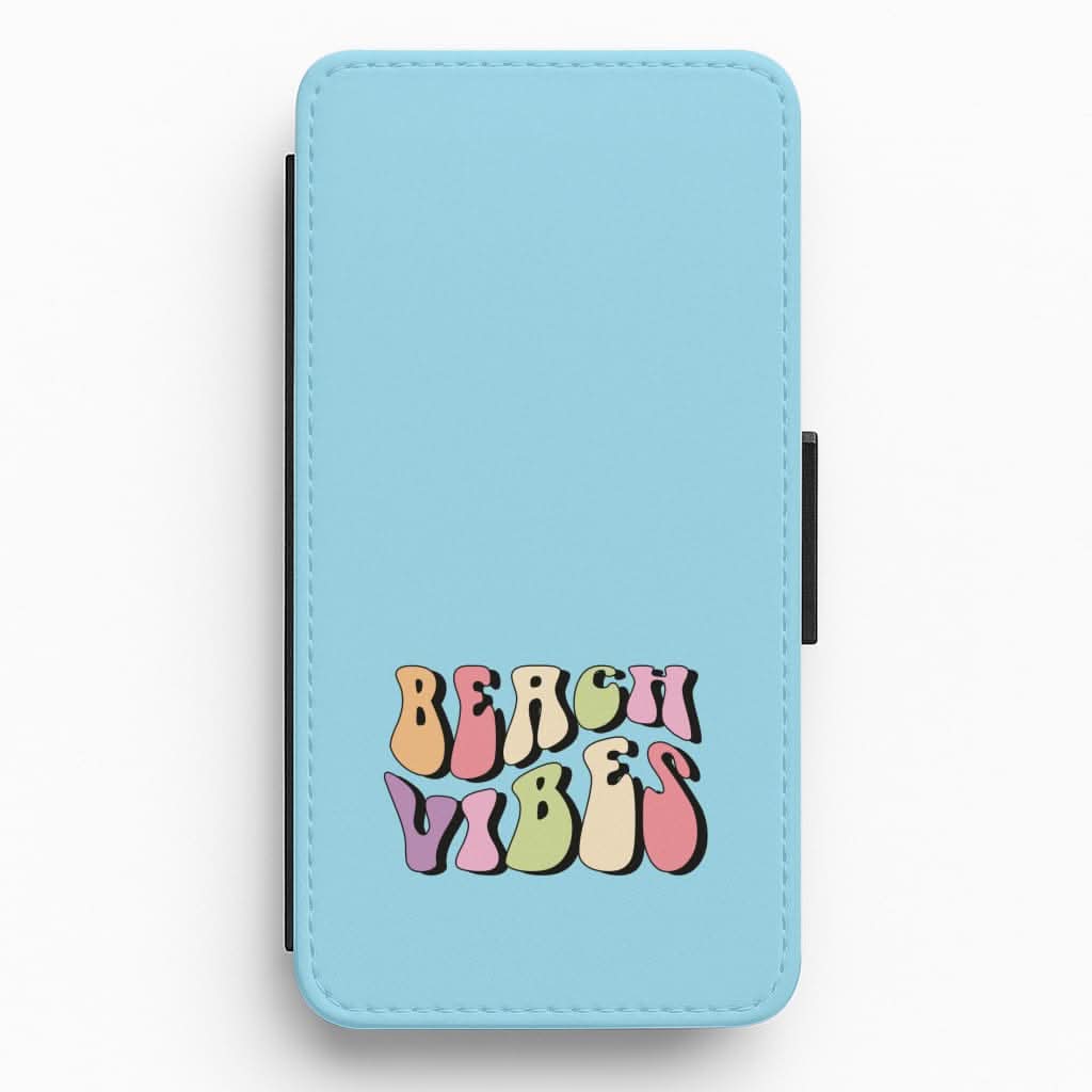 Pastel Beach Vibes Flip / Wallet Phone Case