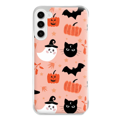 Pretty Pink Halloween Pattern Phone Case